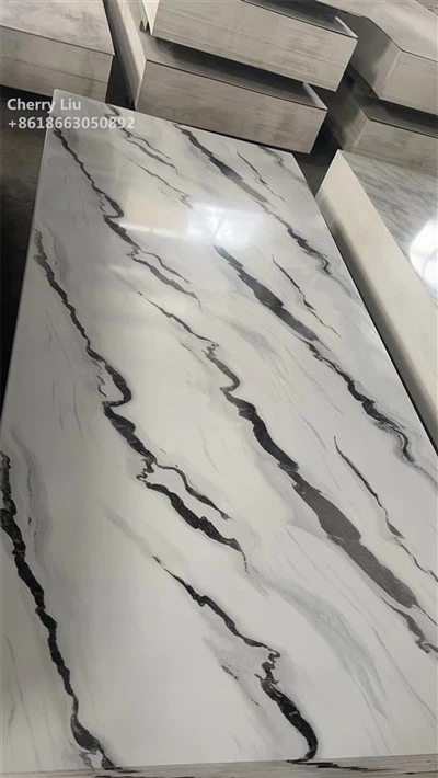 2.5 মিমি গ্লসি ইউভি প্রিন্ট মার্বেল শীট